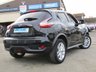 USED 2017 06 NISSAN JUKE 1.5 N-CONNECTA DCI 5d 110 BHP Finished in GARNET BLACK MET with contrasting BLACK LEATHER ALCANTARA trim. The Nissan Juke first appeared in 2010 and has remained a favourite with its eye catching looks. Ideal Mid Sized family car. Features include Sat Nav, Rear View Camera, DAB, B/Tooth, 17" Alloys Cruise Control and much more. Dealer serviced at 6298 miles, 12850 miles and recently at 30800 miles.