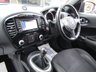 USED 2017 06 NISSAN JUKE 1.5 N-CONNECTA DCI 5d 110 BHP Finished in GARNET BLACK MET with contrasting BLACK LEATHER ALCANTARA trim. The Nissan Juke first appeared in 2010 and has remained a favourite with its eye catching looks. Ideal Mid Sized family car. Features include Sat Nav, Rear View Camera, DAB, B/Tooth, 17" Alloys Cruise Control and much more. Dealer serviced at 6298 miles, 12850 miles and recently at 30800 miles.
