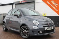 USED 2020 70 FIAT 500 1.2 SPORT DUALOGIC 3d 69 BHP VIEW AND RESERVE ONLINE OR CALL 01527-853940 FOR MORE INFO.