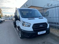 USED 2021 71 FORD TRANSIT 2.0 350 LEADER C/C ECOBLUE 130 BHP ALLOY BODY TIPPER LOW MILAGE - IMMACULATE CONDITION