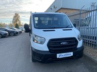 USED 2021 71 FORD TRANSIT 2.0 350 LEADER C/C ECOBLUE 130 BHP ALLOY BODY TIPPER LOW MILAGE - IMMACULATE CONDITION