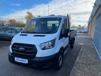 USED 2021 71 FORD TRANSIT 2.0 350 LEADER C/C ECOBLUE 130 BHP ALLOY BODY TIPPER LOW MILAGE - IMMACULATE CONDITION
