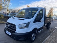 USED 2021 71 FORD TRANSIT 2.0 350 LEADER C/C ECOBLUE 130 BHP ALLOY BODY TIPPER LOW MILAGE - IMMACULATE CONDITION