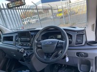 USED 2021 71 FORD TRANSIT 2.0 350 LEADER C/C ECOBLUE 130 BHP ALLOY BODY TIPPER LOW MILAGE - IMMACULATE CONDITION