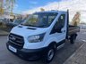 USED 2021 71 FORD TRANSIT 2.0 350 LEADER C/C ECOBLUE 130 BHP ALLOY BODY TIPPER LOW MILAGE - IMMACULATE CONDITION