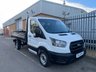 USED 2021 71 FORD TRANSIT 2.0 350 LEADER C/C ECOBLUE 130 BHP ALLOY BODY TIPPER LOW MILAGE - IMMACULATE CONDITION