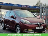 USED 2014 14 RENAULT GRAND SCENIC 1.5 DYNAMIQUE TOMTOM DCI EDC 5d 110 BHP AUTOMATIC LIGHTS +  RAIN SENSORS +  CRUISE CONTROL +  BLUETOOTH +  SAT NAV +  USB +  AUX +  DUAL ZONE CLIMATE CONTROL +  7 SEATS +  16 INCH ALLOY WHEELS +  TEACTION CONTROL +