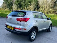 USED 2014 14 KIA SPORTAGE 1.7 CRDI 1 5d 114 BHP GENUINE LOW MILES