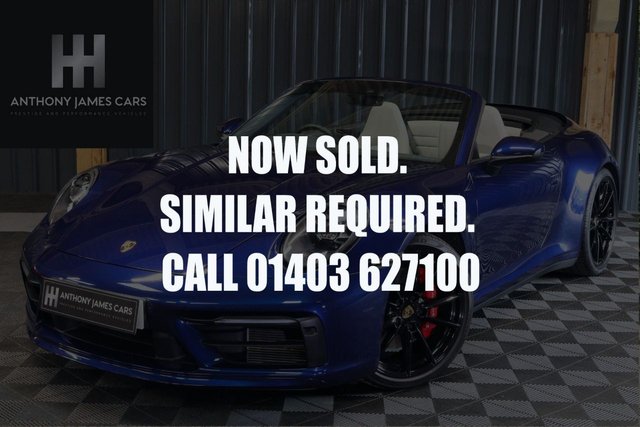 2019 69 Porsche 911 3.0 CARRERA S PDK 2d 444 BHP