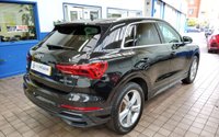 USED 2021 21 AUDI Q3 1.5 TFSI S LINE MHEV 5d 148 BHP SAT NAV PART LEATHER CRUISE AUDI VIRTUAL COCKPIT 1 OWNER EXCELLENT SERVICE HISTORY 6 MONTHS GOLD WARRANTY