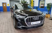 USED 2021 21 AUDI Q3 1.5 TFSI S LINE MHEV 5d 148 BHP SAT NAV PART LEATHER CRUISE AUDI VIRTUAL COCKPIT 1 OWNER EXCELLENT SERVICE HISTORY 6 MONTHS GOLD WARRANTY