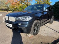 USED 2016 16 BMW X5 3.0 XDRIVE40D M SPORT 5d 309 BHP 2 OWN-FSH-IVORY LEATHER