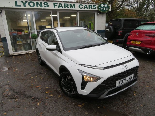 2021 71 Hyundai Bayon 1.0 T-GDI SE CONNECT MHEV 5d 99 BHP MILD HYBRID ELECTRIC VEHICLE