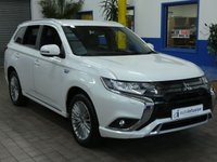 USED 2020 20 MITSUBISHI OUTLANDER 2.4 PHEV DYNAMIC 5d 222 BHP 4WD APP SAT NAV LEATHER HEATED SEATS REAR VIEW CAMERA 1 OWNER MITSUBISHI WARRANTY TILL MARCH 2025