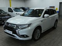USED 2020 20 MITSUBISHI OUTLANDER 2.4 PHEV DYNAMIC 5d 222 BHP 4WD APP SAT NAV LEATHER HEATED SEATS REAR VIEW CAMERA 1 OWNER MITSUBISHI WARRANTY TILL MARCH 2025