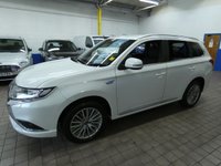 USED 2020 20 MITSUBISHI OUTLANDER 2.4 PHEV DYNAMIC 5d 222 BHP 4WD APP SAT NAV LEATHER HEATED SEATS REAR VIEW CAMERA 1 OWNER MITSUBISHI WARRANTY TILL MARCH 2025