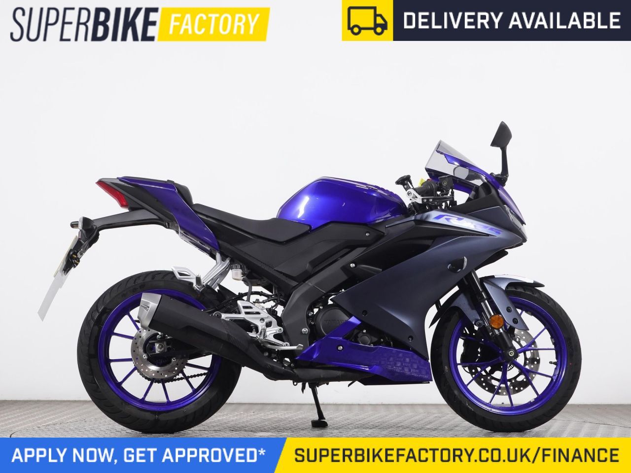 2022 YAMAHA R125 BLUE with 200 miles - Used Motorbikes Dealer: Cheshire ...