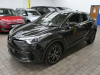 USED 2019 68 TOYOTA CHR 1.8 EXCEL 5d 122 BHP SAT NAV LEATHER HEATED SEATS REAR VIEW CAMERA PARKING SENSORS 1 OWNER SERVICE HISTORY 10 YR TOYOTA WARRANTY TILL FEB 2029