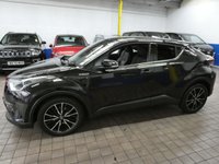 USED 2019 68 TOYOTA CHR 1.8 EXCEL 5d 122 BHP SAT NAV LEATHER HEATED SEATS REAR VIEW CAMERA PARKING SENSORS 1 OWNER SERVICE HISTORY 10 YR TOYOTA WARRANTY TILL FEB 2029