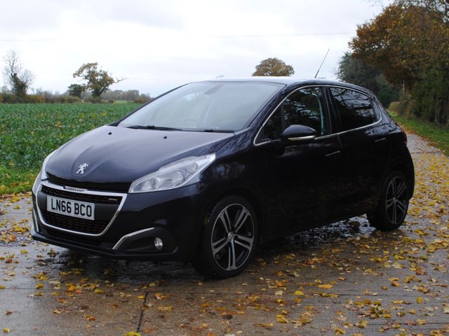 2016 66 Peugeot 208 1.6 BLUE HDI GT LINE 5d 100 BHP