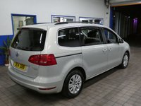 USED 2014 14 VOLKSWAGEN SHARAN 2.0 SE TDI DSG 5d 142 BHP 7 SEATS PARKING SENSORS 2 OWNERS SERVICE HISTORY