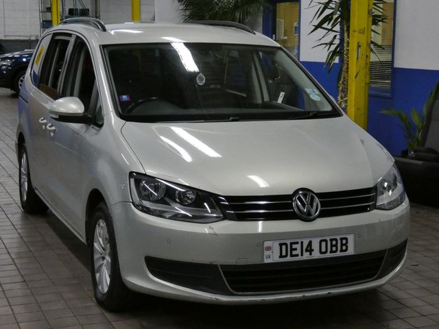 2014 14 Volkswagen Sharan 2.0 SE TDI DSG 5d 142 BHP