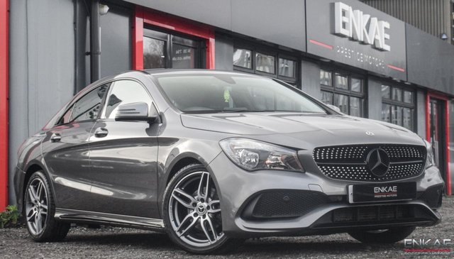 2018 68 Mercedes-Benz Cla 1.6 CLA 180 AMG LINE EDITION 4d 121 BHP