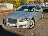 USED 2013 13 JAGUAR XF 2.2 D PREMIUM LUXURY SPORTBRAKE 5d 200 BHP 