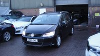USED 2019 69 VOLKSWAGEN SHARAN PCO READY 2.0 SE NAVIGATION TDI DSG 5d 148 BHP MINICAB BADGE  PCO READY GENUINE MILEAGE ULEZ FREE EURO 6 FRONT & REAR PARKING SENSORS MINI CAB BADGE FOR UBER PCO READY