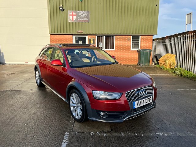 2014 14 Audi A4 Allroad 3.0 ALLROAD TDI QUATTRO 5d 241 BHP