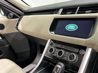 USED 2017 67 LAND ROVER RANGE ROVER SPORT 3.0 SDV6 HSE 5d 306 BHP Sliding Panoramic Roof, 4 - Zone Climate Control, 21" 5 Split Spoke Diamond Cut Alloy Wheels, Red Branded Brake Calipers , Striking High Gloss Santorini Black , Full Ivory Leather Interior