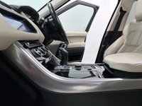 USED 2017 67 LAND ROVER RANGE ROVER SPORT 3.0 SDV6 HSE 5d 306 BHP Sliding Panoramic Roof, 4 - Zone Climate Control, 21" 5 Split Spoke Diamond Cut Alloy Wheels, Red Branded Brake Calipers , Striking High Gloss Santorini Black , Full Ivory Leather Interior