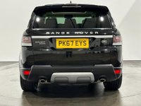 USED 2017 67 LAND ROVER RANGE ROVER SPORT 3.0 SDV6 HSE 5d 306 BHP Sliding Panoramic Roof, 4 - Zone Climate Control, 21" 5 Split Spoke Diamond Cut Alloy Wheels, Red Branded Brake Calipers , Striking High Gloss Santorini Black , Full Ivory Leather Interior