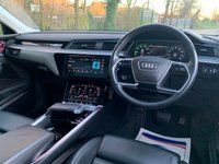 USED 2019 69 AUDI E-TRON QUATTRO LAUNCH EDITION 5d 403 BHP STUNNING 'LAUNCH EDITION'  AUDI E-TRON 55 QUATTRO AUTOMATIC ELECTRIC SUV 5DR - ZERO ROAD TAX !!!! - BIG SPEC COSTING IN EXCESS OF &pound;85000.00 WHEN WAS NEW - 21 INCH ALLOYS - TWIN ELEC GLASS ROOF - HEADS UP DISPLAY - FULL PREMIUM HEATED VALCONA LEATHER SPORTS SEATS - 1 FORMER KEEPER - SERVICE HISTORY