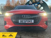 USED 2019 69 AUDI E-TRON QUATTRO LAUNCH EDITION 5d 403 BHP STUNNING 'LAUNCH EDITION'  AUDI E-TRON 55 QUATTRO AUTOMATIC ELECTRIC SUV 5DR - ZERO ROAD TAX !!!! - BIG SPEC COSTING IN EXCESS OF &pound;85000.00 WHEN WAS NEW - 21 INCH ALLOYS - TWIN ELEC GLASS ROOF - HEADS UP DISPLAY - FULL PREMIUM HEATED VALCONA LEATHER SPORTS SEATS - 1 FORMER KEEPER - SERVICE HISTORY