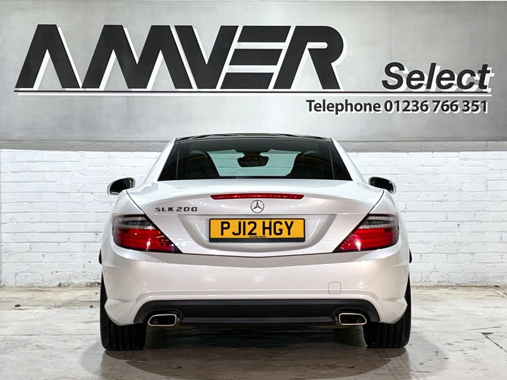 USED 2012 12 MERCEDES-BENZ SLK 1.8 SLK200 BLUEEFFICIENCY AMG SPORT 2d 184 BHP 