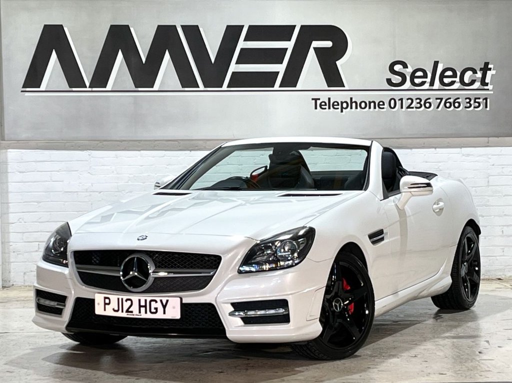 USED 2012 12 MERCEDES-BENZ SLK 1.8 SLK200 BLUEEFFICIENCY AMG SPORT 2d 184 BHP 
