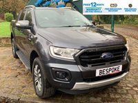 USED 2020 70 FORD RANGER 2.0 WILDTRAK ECOBLUE 210 BHP GREAT SPEC 2020/70reg FORD RANGER 2.0 ECO-BLUE DIESEL 'WILDTRACK' AUTOMATIC PICK UP TRUCK - LOCKABLE ROLLER SHUTTER BACK - SATELLITE NAVIGATION - FREE 12 MONTHS WARRANTY/ BREAKDOWN RECOVERY INCLUDED - HEATED 1/2 LEATER  INTERIOR - HEATED FRONT SCREEN - 1 OWNER FROM BRAND NEW - SERVICE HISTORY