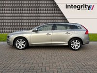 USED 2013 63 VOLVO V60 1.6 D2 SE NAV 5d 113 BHP SATELITTE NAVIGATION - BLUETOOTH HANDSFREE - DAB RADIO - USB INTERFACE - CLIMATE CONTROL - REAR PARKING SENSORS