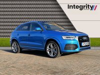 USED 2016 16 AUDI Q3 2.0 TFSI QUATTRO S LINE PLUS 5d 178 BHP SATELITTE NAVIGATION - DAB RADIO - POWER TAILGATE - REAR PARKING SENSORS - 19" ALLOY WHEELS - CRUISE CONTROL