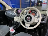 USED 2018 18 FIAT 500 1.2 Lounge Hatchback 3dr Petrol Manual Euro 6 (s/s) (69 bhp) P.Sensors, Bluetooth, Cruise
