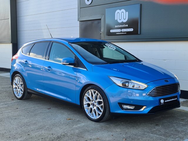 2016 66 Ford Focus 1.5 TITANIUM X 5d 180 BHP