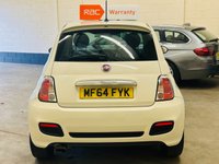 USED 2014 64 FIAT 500 1.2 S 3 DOOR 69 BHP EURO 6 &pound;35 TAX
