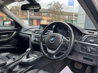 USED 2013 63 BMW 3 SERIES 2.0 320D LUXURY 4d 184 BHP HEAD UP DISPLAY + HEATED SEATS + CRUISE CONTROL + PRO NAV + PADDLE SHIFTS + REAR SENSORS