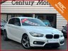 USED 2018 68 BMW 1 SERIES 1.5 116D SPORT 5dr PEARL WHITE METALLIC
