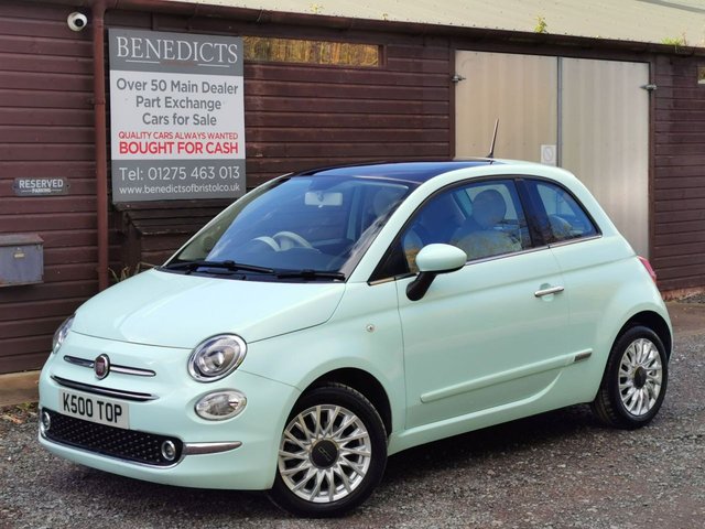 2016 K Fiat 500 1.2 LOUNGE 3d 69 BHP