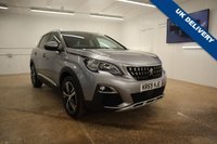 USED 2019 69 PEUGEOT 3008 1.2 PURETECH S/S ALLURE 5d 129 BHP Stunning condition, 3 services completed and 1 previous owner