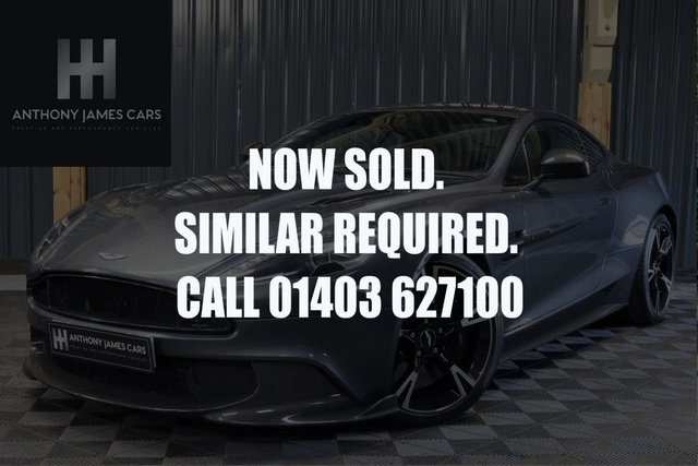 2018 18 Aston Martin Vanquish 5.9 V12 S 2d 596 BHP