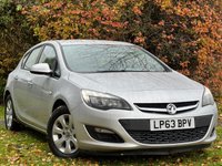 USED 2014 63 VAUXHALL ASTRA 1.7 DESIGN CDTI ECOFLEX S/S 5d 110 BHP 