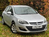 USED 2014 63 VAUXHALL ASTRA 1.7 DESIGN CDTI ECOFLEX S/S 5d 110 BHP 